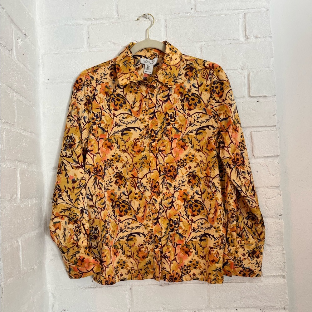 Rachel Zoe Multicolor Floral Blouse